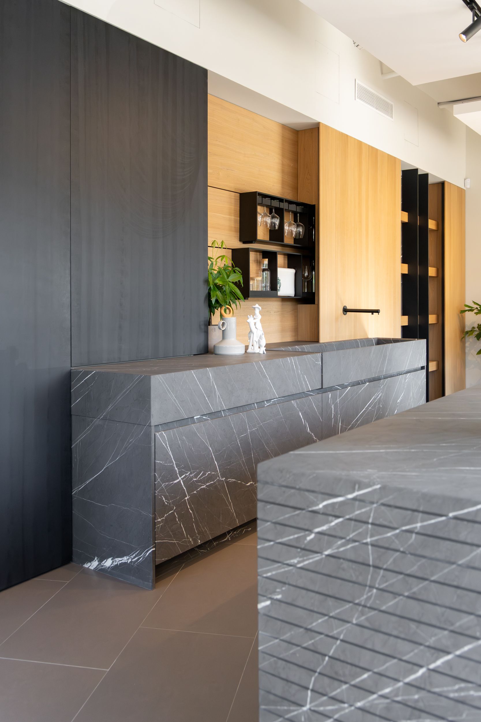 Cocina Modulnova Blade Lab - Espacio Home Design